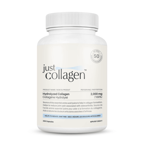 Hydrolyzed Bovine Collagen 200 Capsules