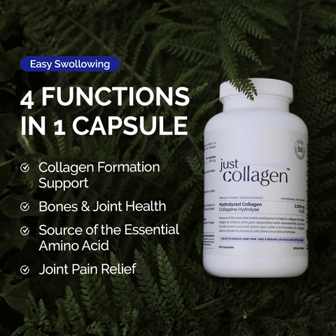 Hydrolyzed Bovine Collagen 200 Capsules