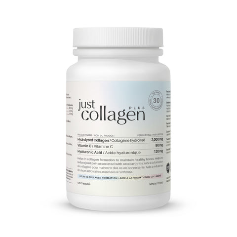 Hydrolyzed Collagen + Vitamin C + Hyaluronic Acid  120 Capsules