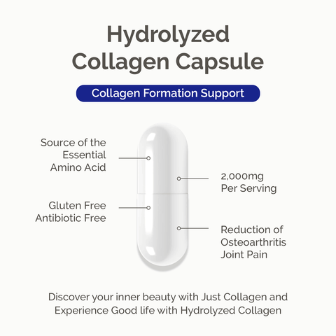Hydrolyzed Collagen 200 Capsules