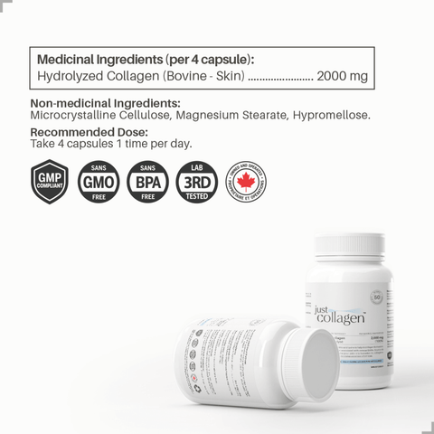 Hydrolyzed Collagen 200 Capsules