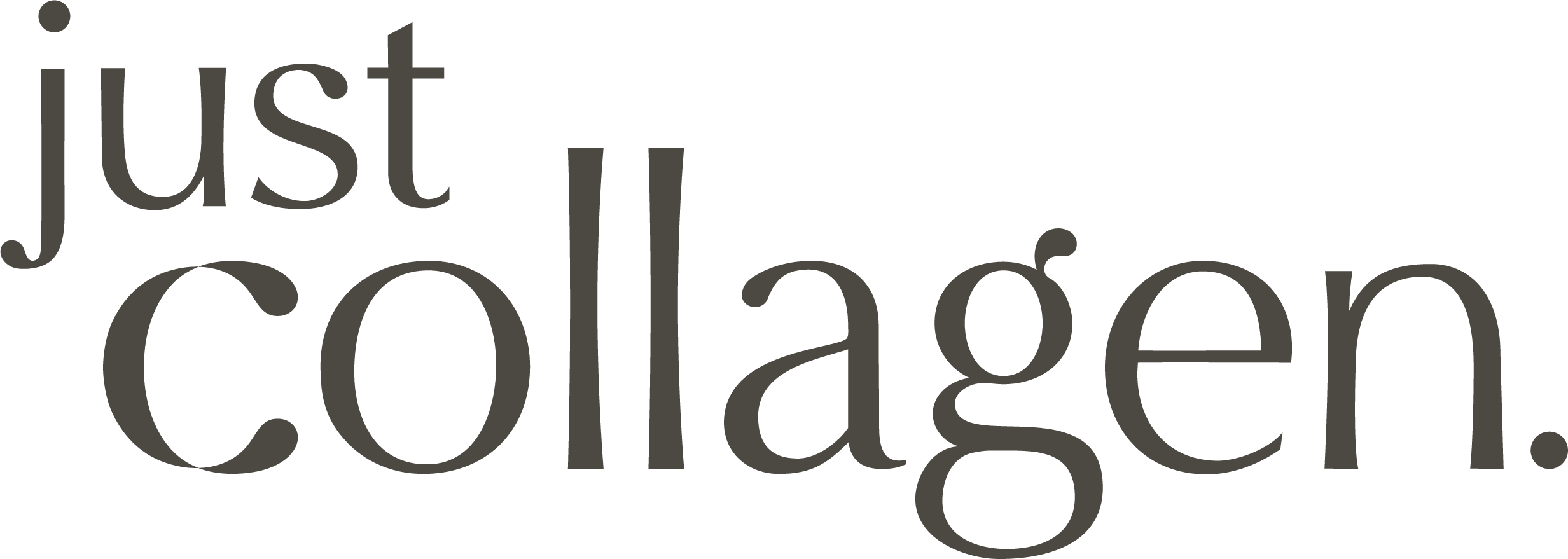 Just Collagen Canada Logo Black